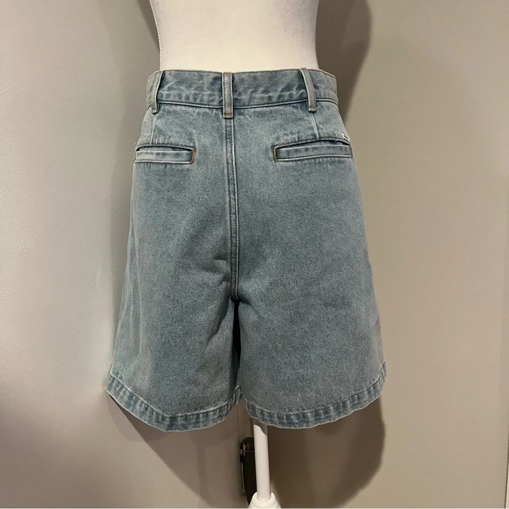 Obey Light Blue Jean Shorts